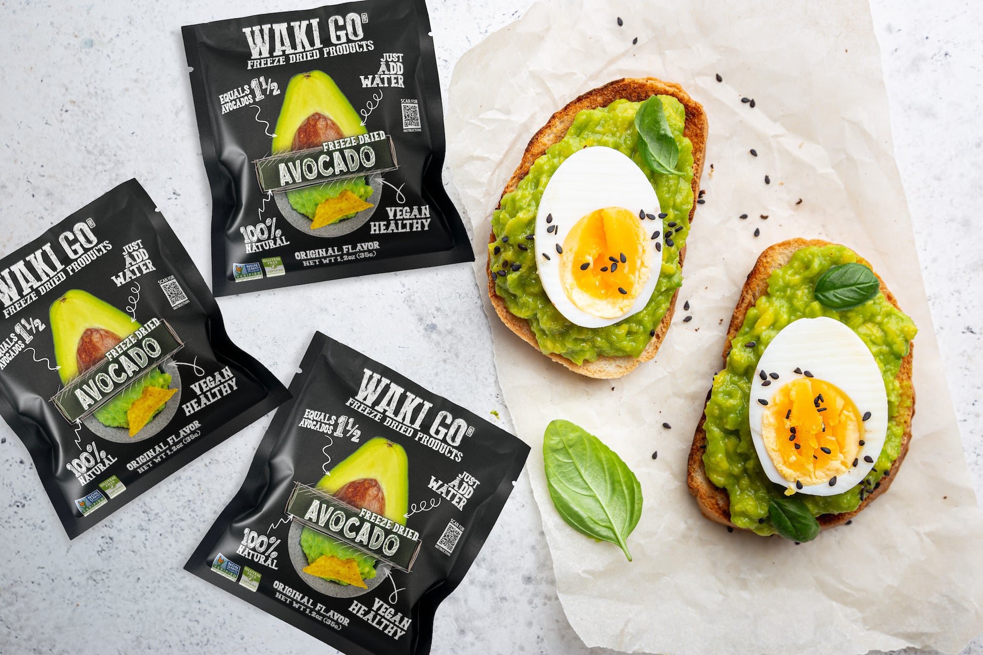 Hass Avocado Toast With Egg