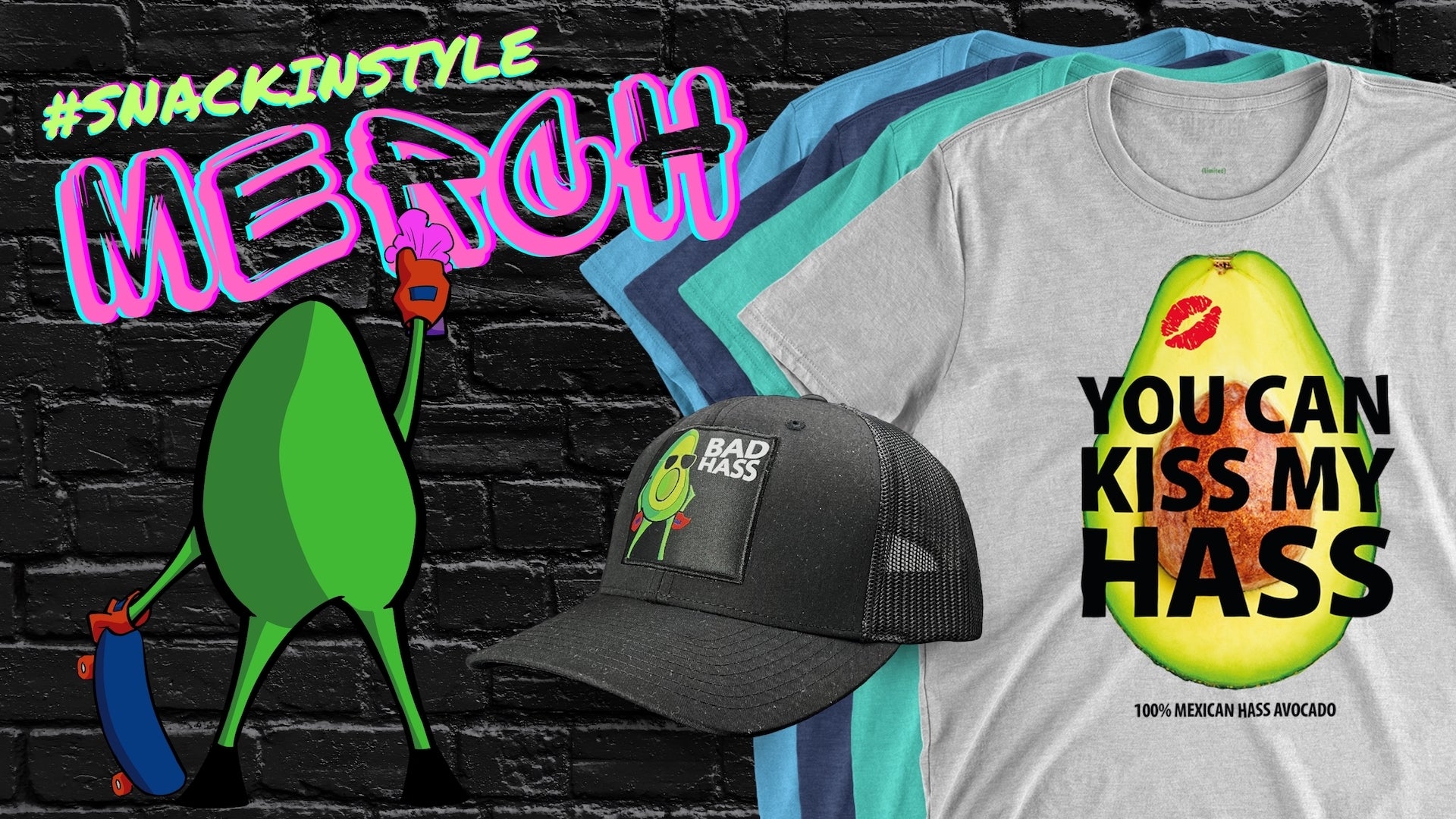 WAKI GO Merchandising Tees Hats