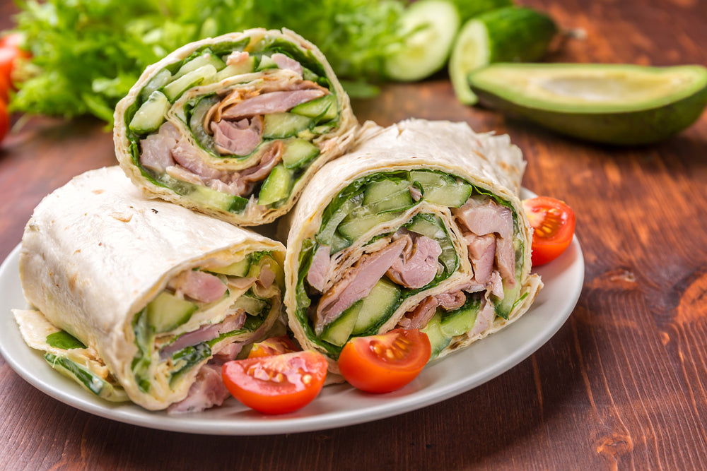 WAKI GO Avocado Chicken Burritos