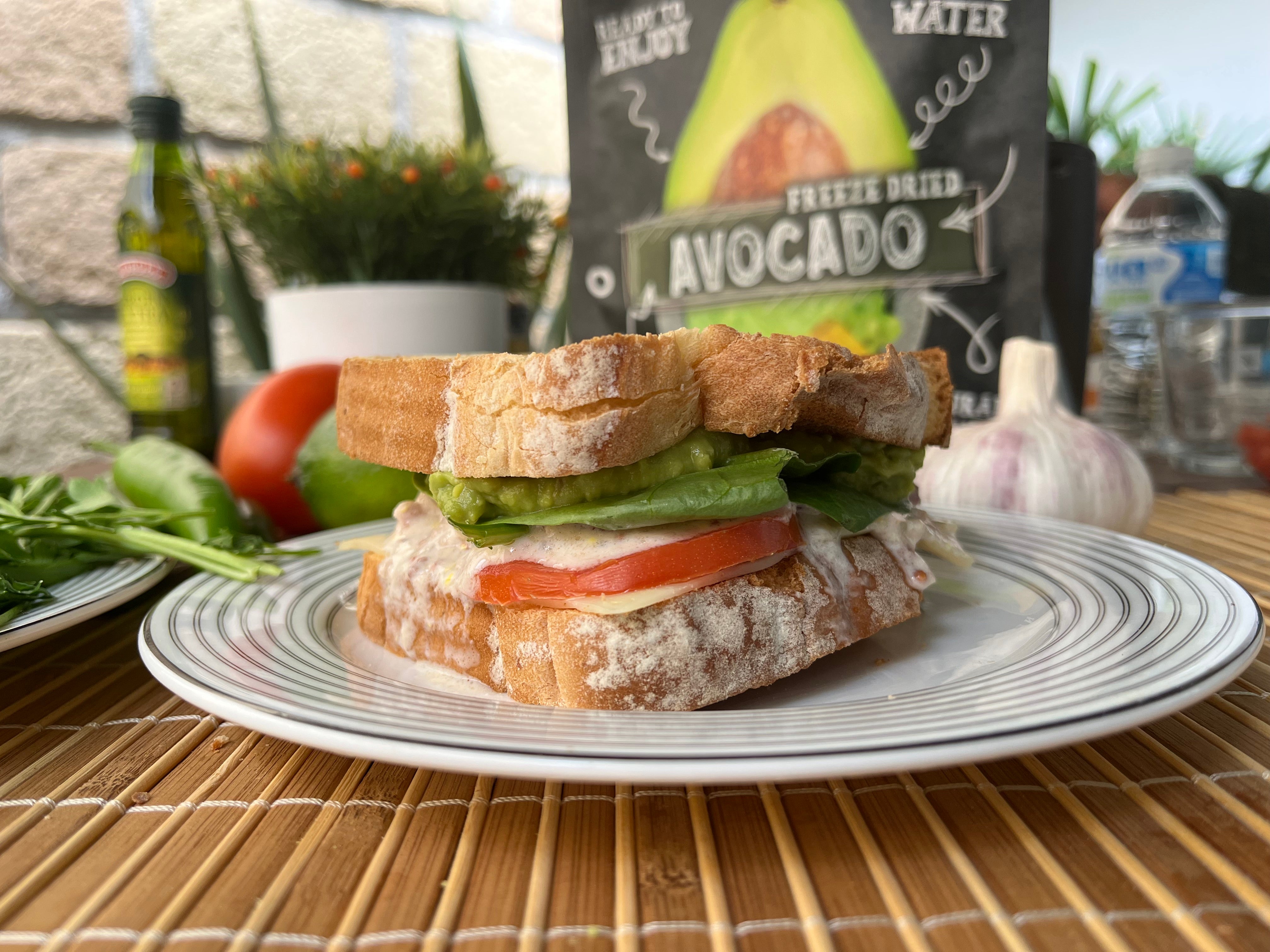 Hass Avocado Tuna Sandwich