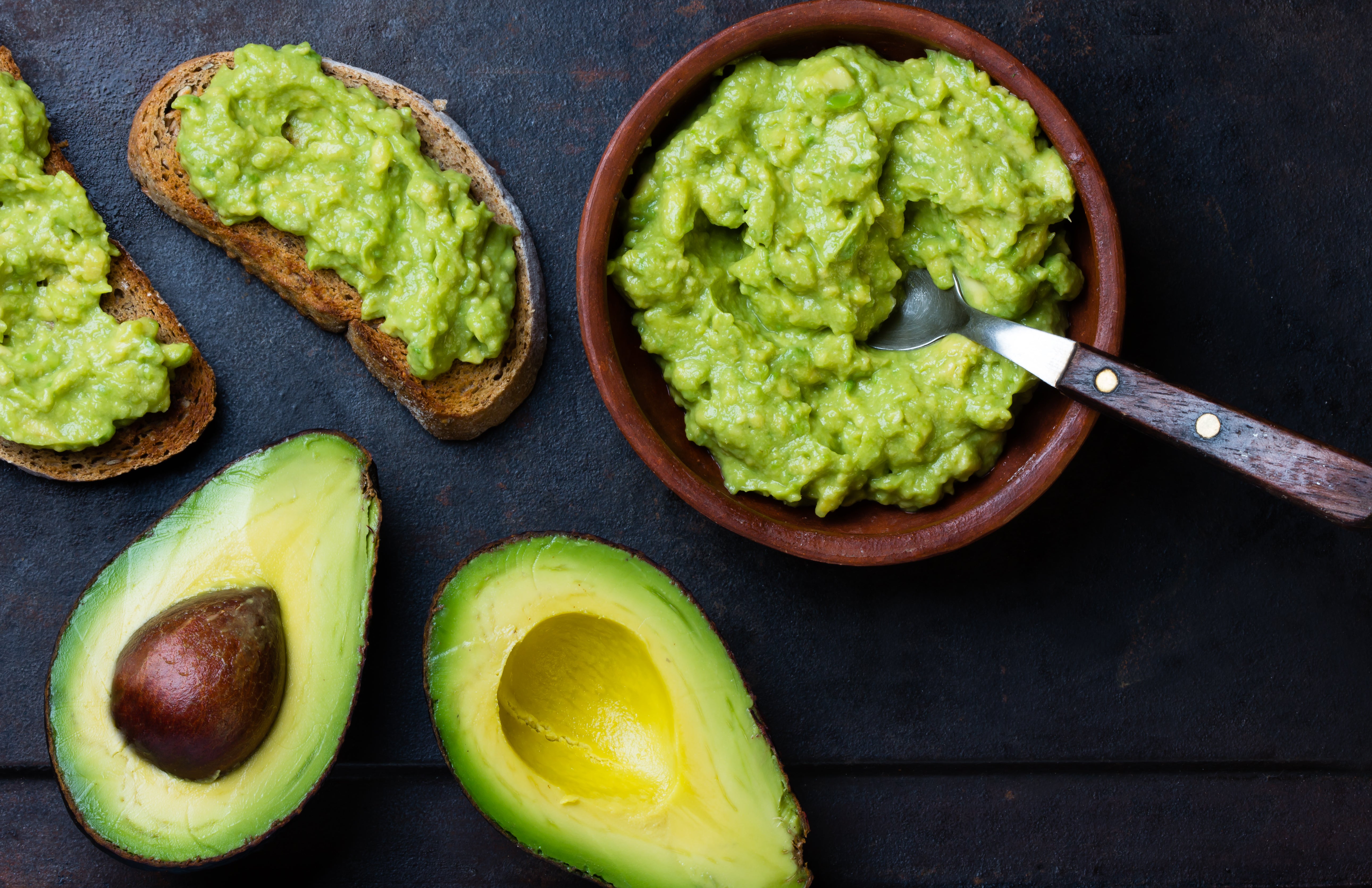 WAKI GO Delicious Natural Avocado Guacamole Snack Bowl