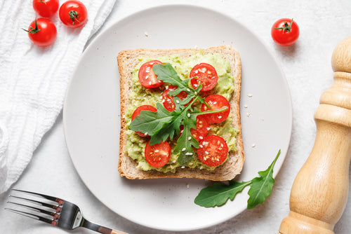 WAKI GO Delicious Natural Avocado and Tomatoe Toast